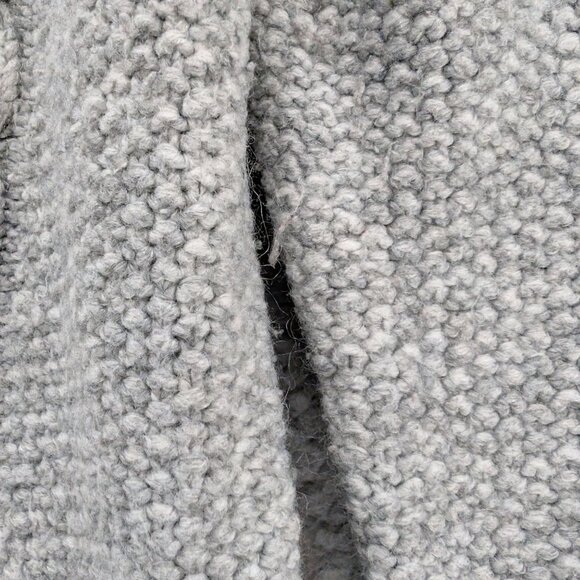 Kari Traa Cable Knit Sweater Womens Light Grey Wool Blend Turtleneck Size S - Picture 10 of 10